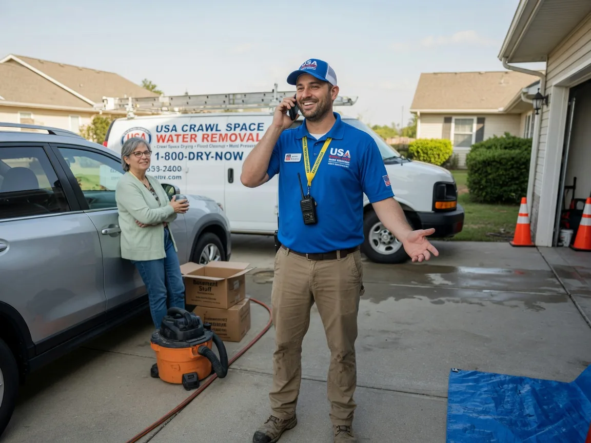 Crawl Space Water Removal Alexander, AR FAQs